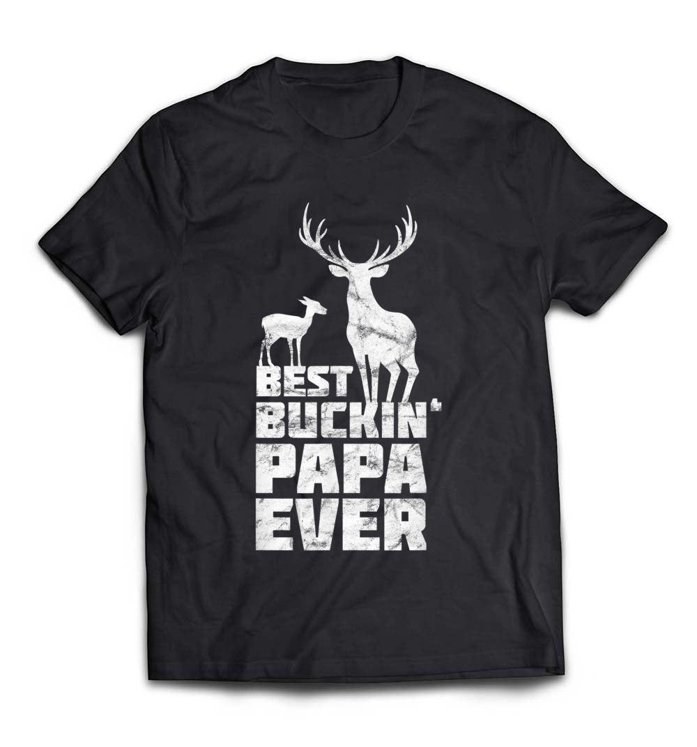 Men’s Best Buckin’ Papa Shirt: A Perfect Gift for Hunting Dads